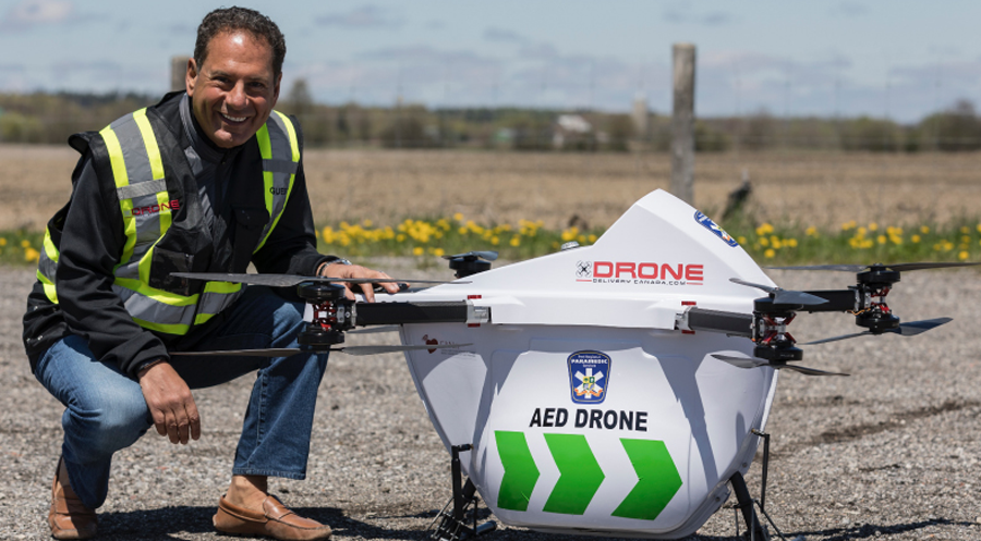 Sheldon Cheskes — CANet Investigator with an AED Drone